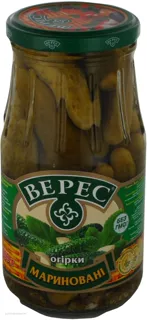 Veres Pickled Cucumbers Glass Jar 500g — photo 3