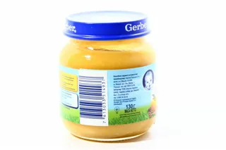 Gerber Apple-Apricot-Banana Fruit Puree without Starch and Sugar for Children from 6 Months Glass Jar 130g — photo 2