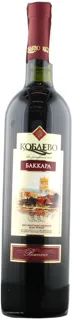 Koblevo Baccara Red Wine Grape Ordinary Strong 17.5% Glass Bottle 750ml — photo 6