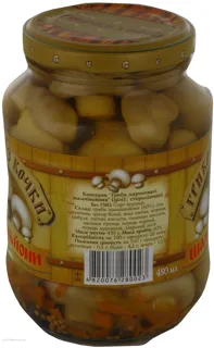 Marinated Mushrooms 450ml Glass Jar — photo 4