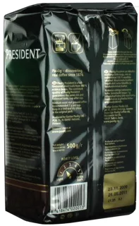 Paulig President Natural Ground Medium Roast Coffee 500g — photo 4