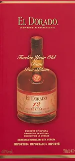 El Dorado 12-річний Золотий Ром 70cl — фото 5