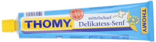 Thomy Delikatess Medium Hot Mustard 200 ml