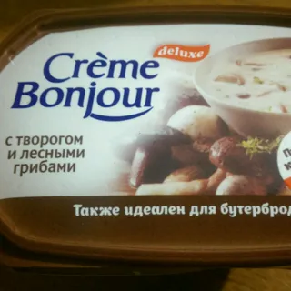 Krem Bonjour cheese 200g with forest mushrooms — photo 4