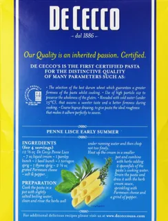 De Cecco Pasta, Penne Lisce, 16 oz (5 pack) — photo 12