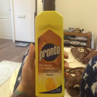 Pronto Lemon Furniture Polish 300ml — photo 9