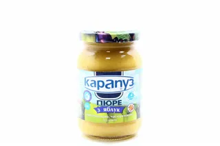 Karapuz Baby Apple Puree with Sugar from 2 Months Glass Jar 200g — photo 6