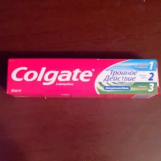 Зубна паста Colgate Triple action 50 мл — фото 5