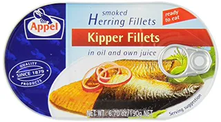 Appel Kipper Fillet (Appel Smoked Herring Fillet), 6.7 oz can (pack of 6) — photo 4