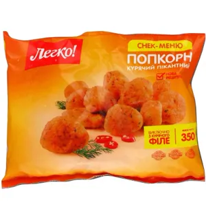 Lehko Spicy Chicken Popcorn 350g — photo 3