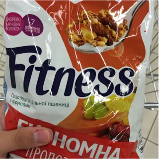 Nestle Fitness Muesli with Fruits 450g — photo 2