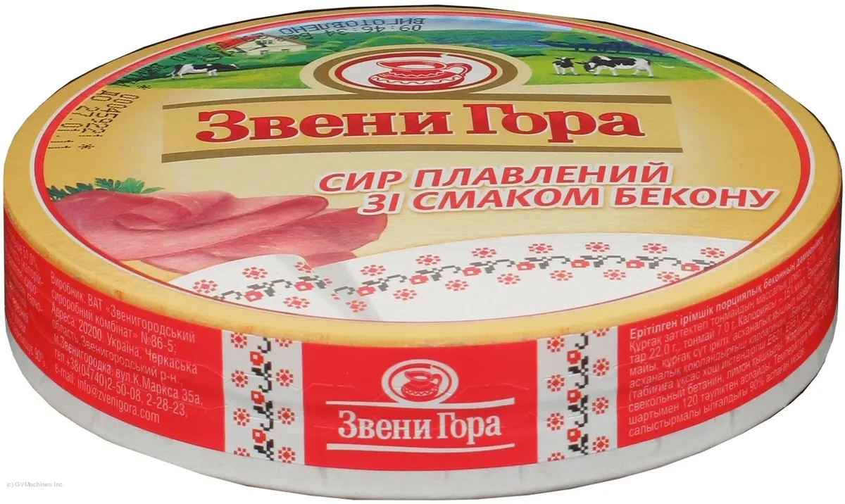 Zveny Hora Processed Bacon Flavor Cheese Portions 50% 140g