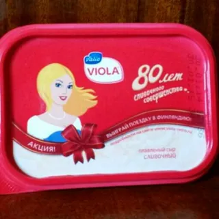 Valio Viola Creamy Processed Cheese 60% 200g — photo 4