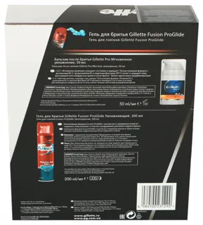 Gillette Fusion ProGlide Set Balm 50ml + Gel 200ml — photo 3