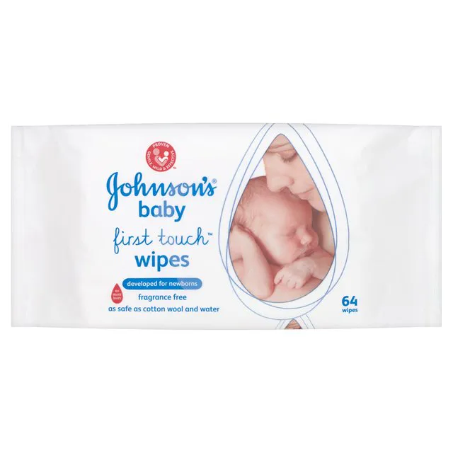 Johnsons Baby First Touch Baby Wet Wipes