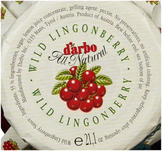 D'Arbo Lingonberry in Fancy Jar, 21 oz — photo 5
