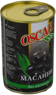 Oskar Black Pitted Olives 432ml — photo 3