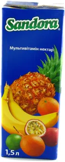 Sandora Multivitamin Nectar Tetra Pak 1.5L — photo 3