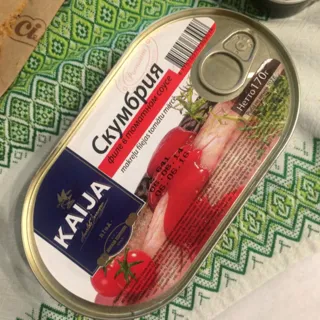 Kaija Mackerel Fillet in Tomato Sauce 170g — photo 2