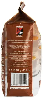 Lavazza Crema e Aroma Natural Roasted Coffee Beans 1000g — photo 7