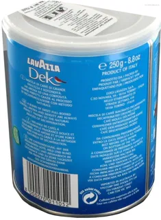Lavazza Ground Decaf Coffee 250g (Jar) — photo 2