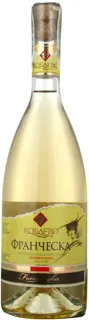 Koblevo Francesca White Semi-Sweet Wine 9-12% 0.7L — photo 3