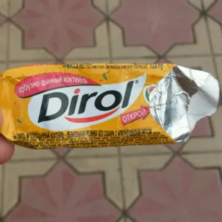 Dirol Watermelon Melon Cocktail Chewing Gum 14g — photo 8