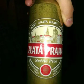Zlata Praha Light Beer 5% 0.5L Can — photo 4