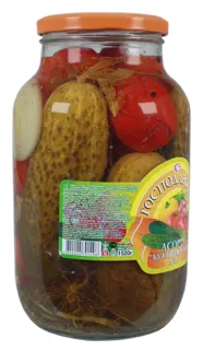 Hospodarochka Assorted Vegetables Bukovynske No.2 1.52kg with Cucumbers — photo 2