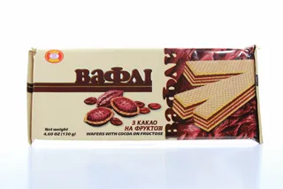 KHBF wafers with cocoa, fructose-sweetened, 130g — photo 2