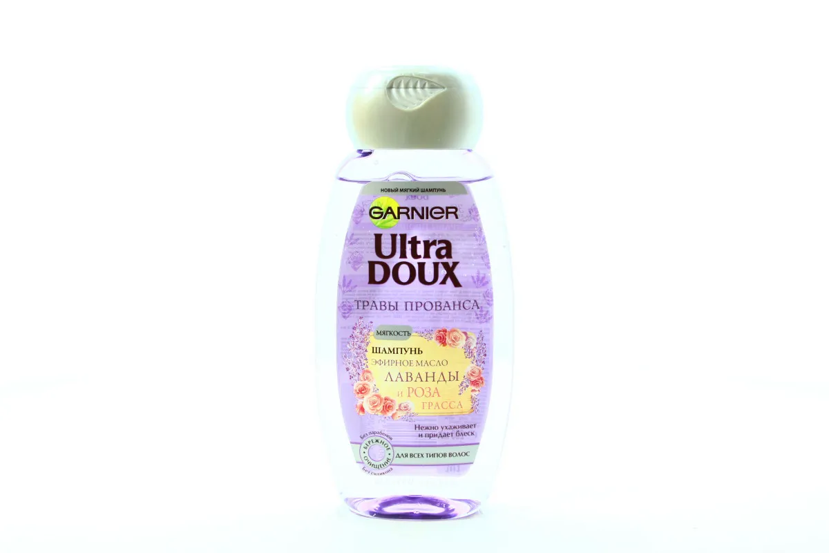 Garnier Ultra Doux Shampoo for All Hair Types Provence Herbs Lavender and Rose 200ml
