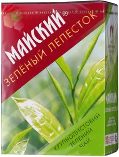 Maiskyi Green Tea Green Petal Large Leaf 90g — photo 2