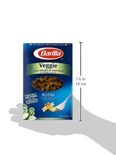Barilla Rotini Vegetarian Pasta, 12 oz — photo 3
