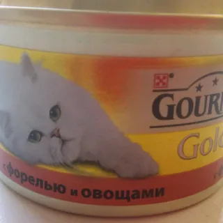 Gourmet Cat Food Trout Vegetables 85g — photo 3