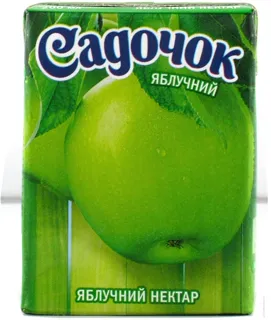 Sadochok Clarified Apple Nectar 200ml — photo 8