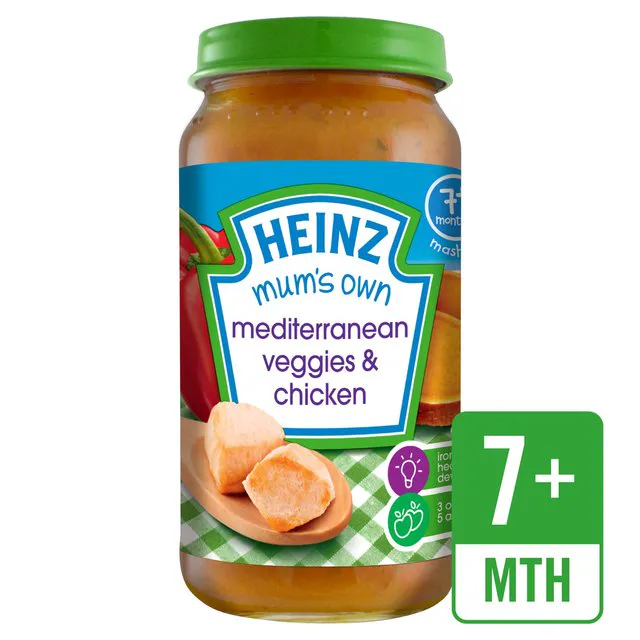 Heinz Окремі Середземноморські овочі та курка