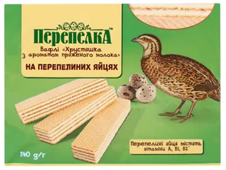Perepelka Crispy Wafers with Quail Eggs 140g — photo 3