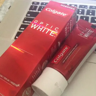 Colgate Optic White Sparkling Mint Toothpaste 75ml — photo 12