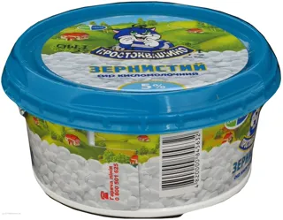 Cottage Cheese 4%. Grainy Fermented 130g — photo 3