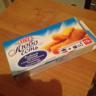Frozen fish sticks Vici 250g — photo 3