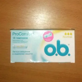 O.b. ProComfort Normal Tampons 16 pcs — photo 2