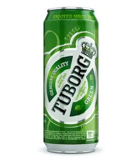 Tuborg Green Light Beer 4.6% Can 0.5L — photo 4