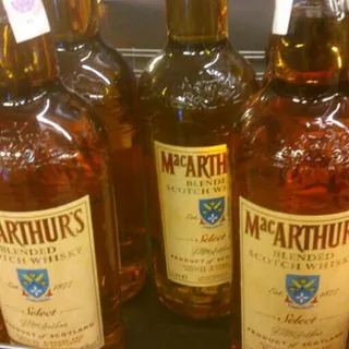 Whiskey MacArthur's 40% 1000ml glass bottle Scotland — photo 5