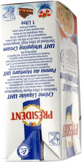 President Cream 35.1% 1L — photo 3