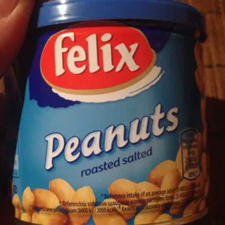 Felix Roasted Salted Peanuts Tin 120g — photo 5