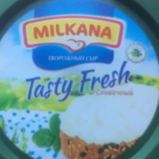 Milkana cream cheese 61% 150g plastic cup — photo 8