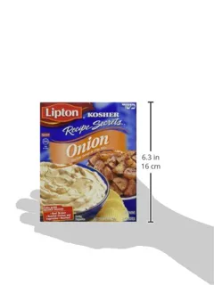 Lipton Recipe Secrets Kosher Onion Soup & Dip Mix Four 2-Pack Boxes — photo 3