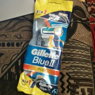Gillette Blue II Plus Razor 5 pcs — photo 3
