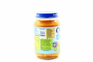 Gerber Turkey Rice Stew Vegetable and Meat Puree for Children from 1 Year Glass Jar 200g — photo 2