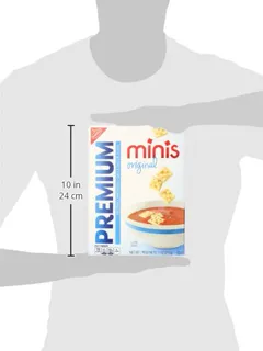 Premium Salty Crackers, Minis Original, 11 Ounce Box (6 Pack) — photo 4